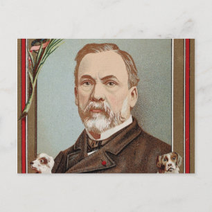 The Famous Louis Pasteur Portrait Historical Postcard