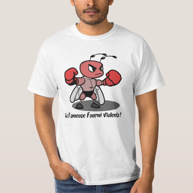 THE FAMOUS VIOLENT FOURMI! (boxing) T-Shirt (Front)