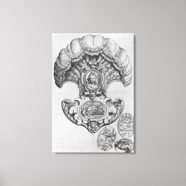 The Fan Canvas Print (Front)
