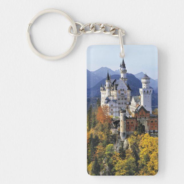 The fanciful Neuschwanstein is one of three Key Ring (Front)