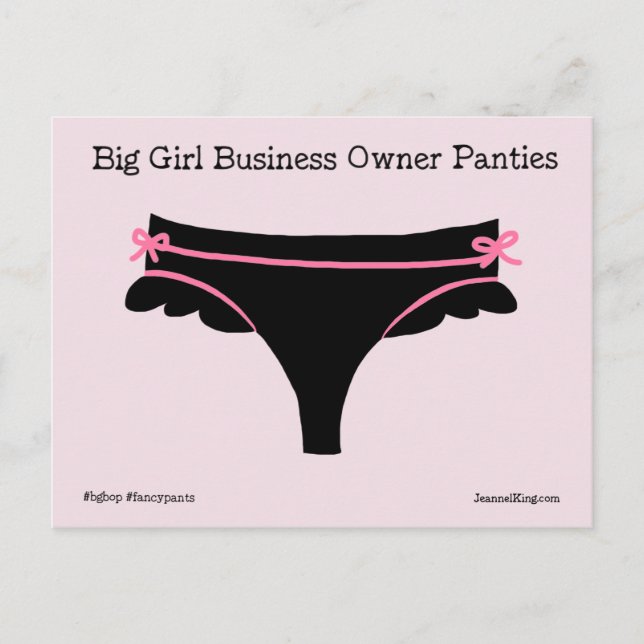 The Fancypants BGBOP's. Postcard (Front)