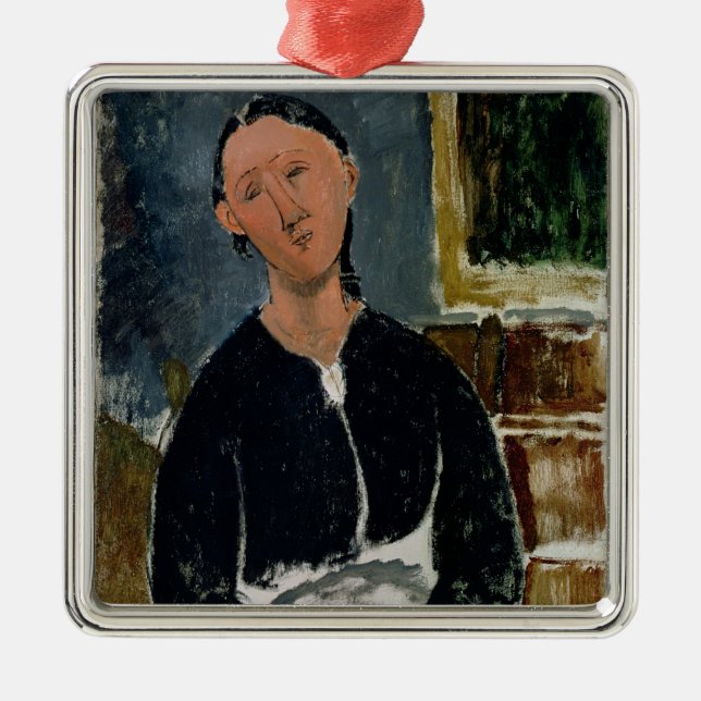 The Fantasist (oil on canvas) Metal Tree Decoration (Front)