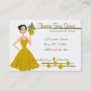 The Fantastic Pineapple Business Card