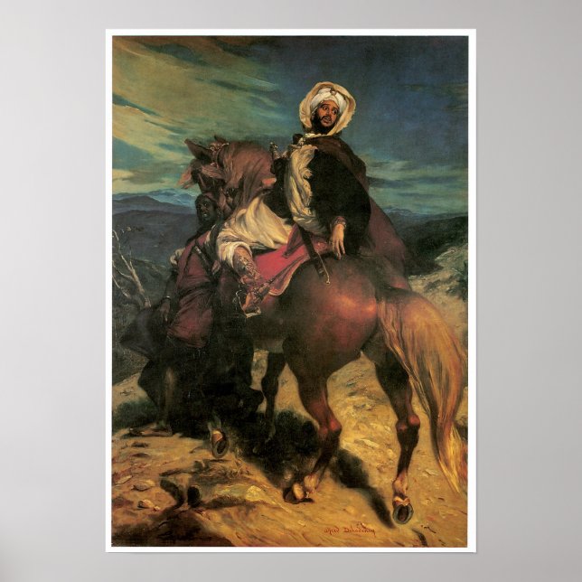 The Farewell of King Boabdil at Granada Poster (Front)