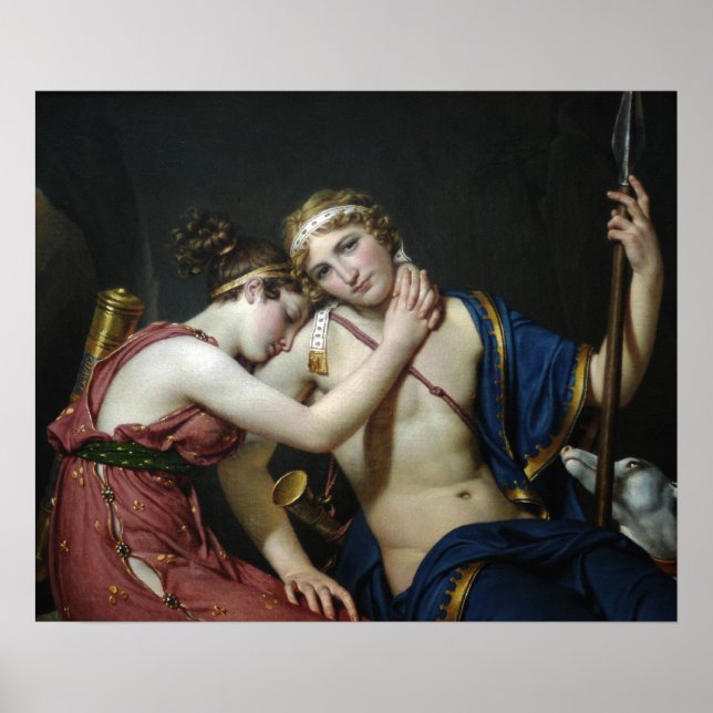 The Farewell Of Telemachus And Eucharis Poster (Front)