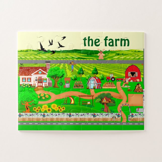 The Farm  Jigsaw Puzzle (Horizontal)