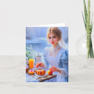 The fascinating world of Alice, a map for everyone Thank You Card