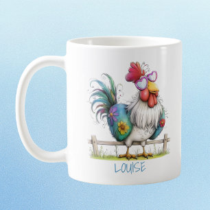 The Fashion Police Called… This Chicken Answered Coffee Mug