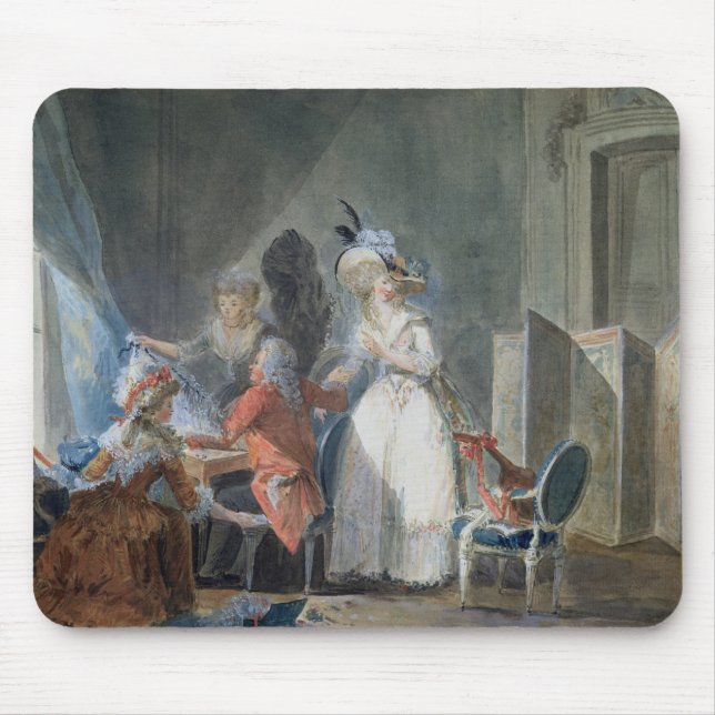 The Fashion Seller Mouse Pad (Front)