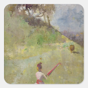 The Fatal Colour Square Sticker