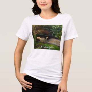 The Fate of Ophelia Customisable Text T-Shirt Tri-Blend Shirt