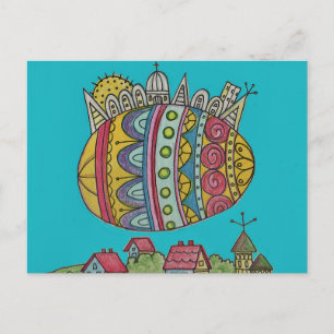 The Fate of the World Ukrainian Folk Art Postcard