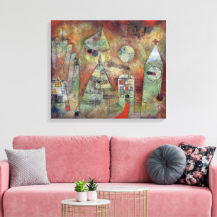 The Fateful Hour, 3 Quarters to 12   Paul Klee   Canvas Print
