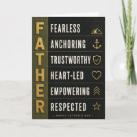 The Father Standard (Blank Inside)