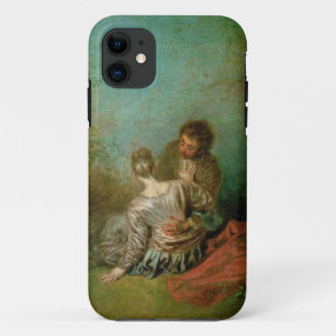 The Faux Pas, c.1717 (oil on canvas) Case-Mate iPhone Case