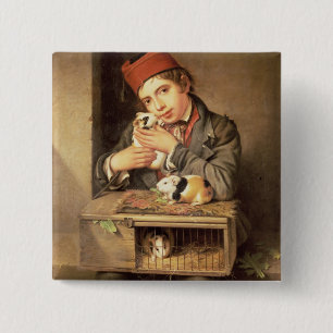 The Favourite 15 Cm Square Badge