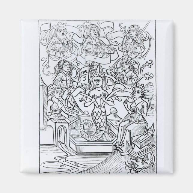 The Fay Melusine Magnet (Front)