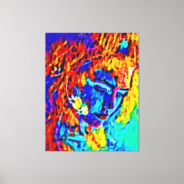 The Fearless Mother Nature Canvas Print (Front)