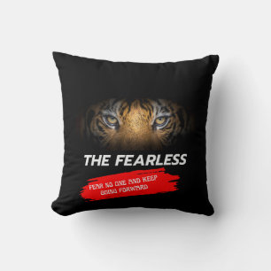 The Fearless Throw Pillow