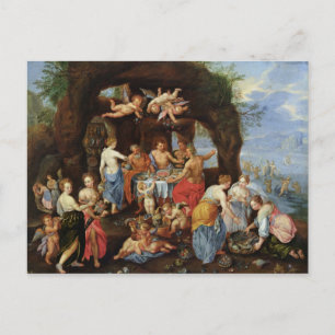 The Feast of the Gods Postcard