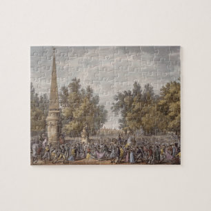 The Feast of Virgil at Mantua, 24 Vendemiaire, Yea Jigsaw Puzzle
