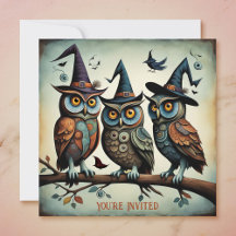 The Feathered Coven Invitation