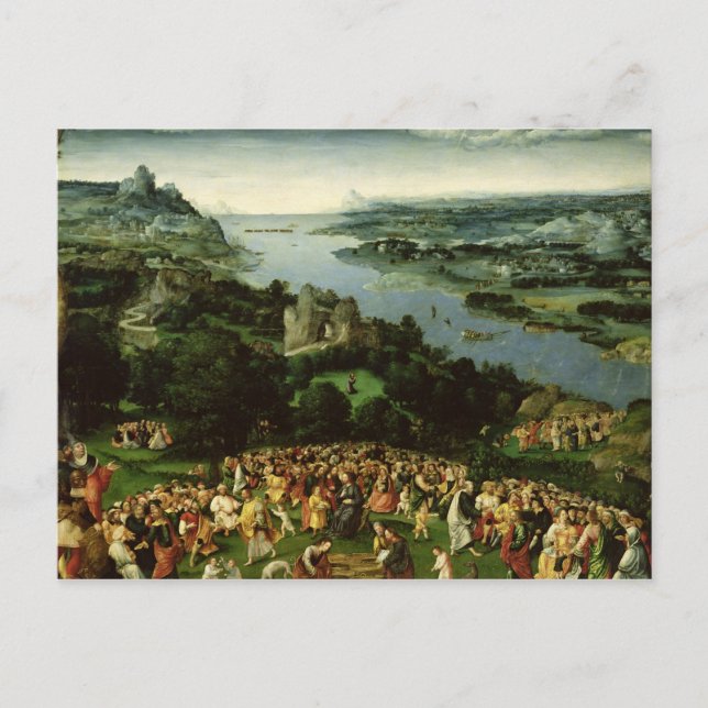 The Feeding of the Five Thousand Postcard (Front)