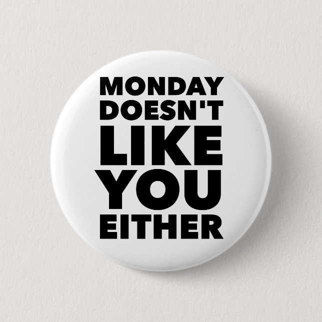 The Feeling's Mutual 6 Cm Round Badge (Front)