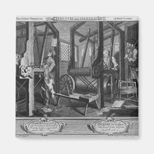 The Fellow 'Prentices at their Looms Magnet