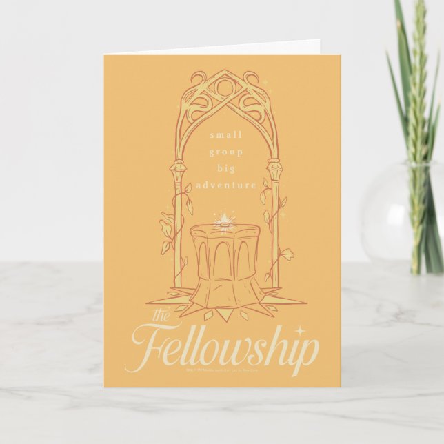The Fellowship - Small Group, Big Adventure Card (Front)