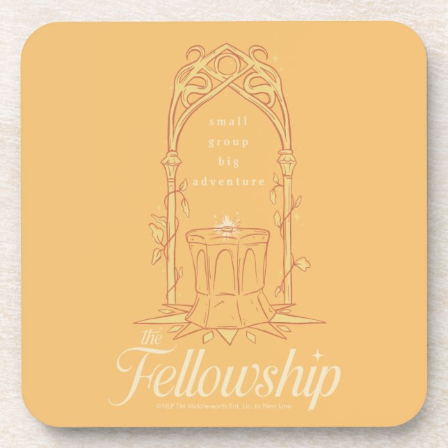 The Fellowship - Small Group, Big Adventure Coaster (Front)