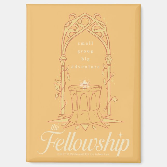 The Fellowship - Small Group, Big Adventure Magnet (Front)