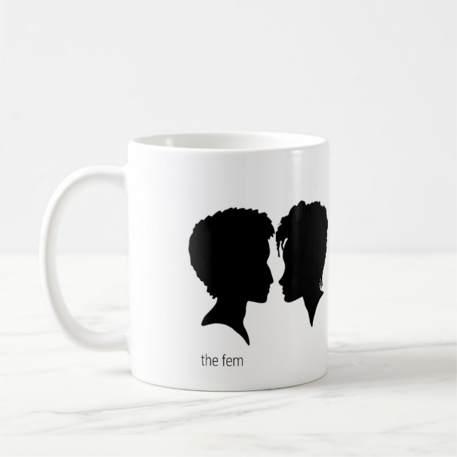 "The Fem" I Support Inclusive Lit Mug (Left)