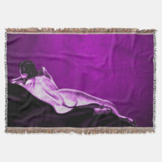 The Female Form Throw Blanket