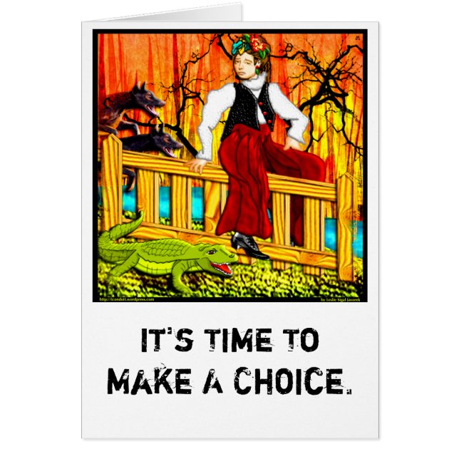 The Fence Sitter (Personalised) (Front)
