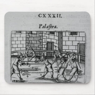 The Fencing School Mouse Pad