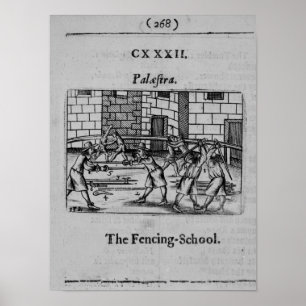 The Fencing School Poster