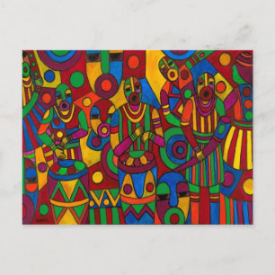 The Festival by Emeka! Postcard