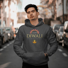 The Festival of Lights Diwali Hindu Men Hoodie