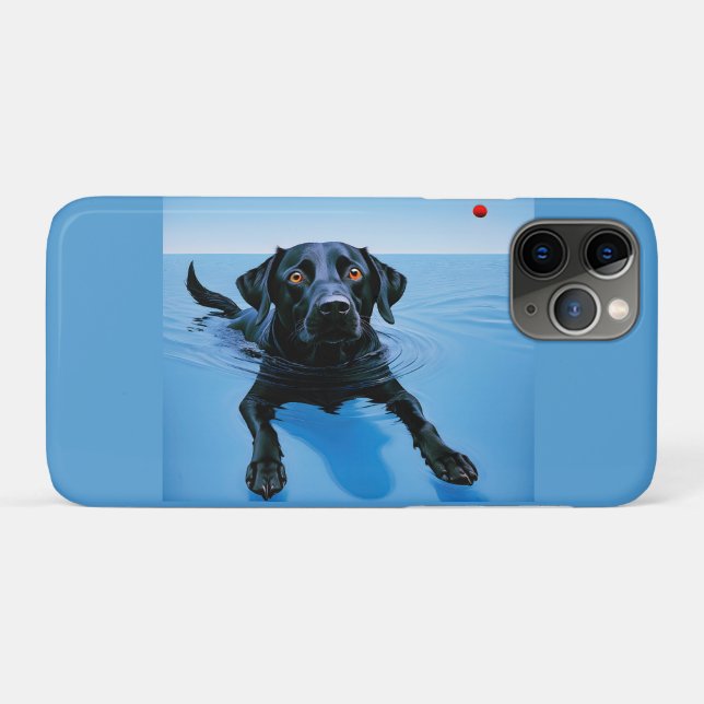 "The Fetcher's Dream" Adorable Friend Case-Mate iPhone Case (Back (Horizontal))