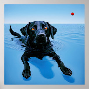 "The Fetcher's Dream" Adorable Friend Poster
