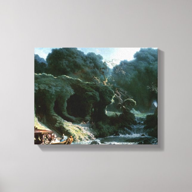 The Fete at Rambouillet Canvas Print (Front)