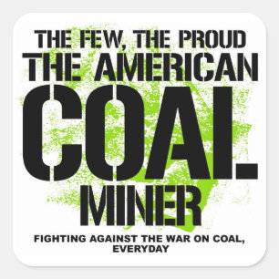 THE FEW SQUARE STICKER