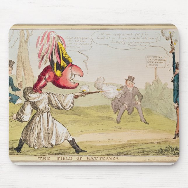 The Field of Battersea, 1829 Mouse Pad (Front)