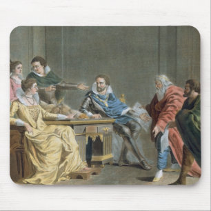 The Fieldmarshal of Brissac Distributes the Dowry Mouse Pad