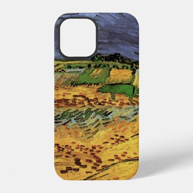 The Fields by Vincent van Gogh iPhone Case (Back)