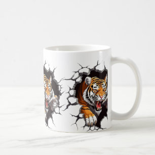 The Fierce Power of the Tiger Royal Luxury Mug