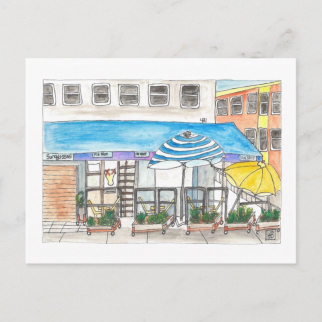 The Fig Tree Postcard (Front)