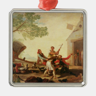 The Fight at the Venta Nueva, 1777 Metal Tree Decoration