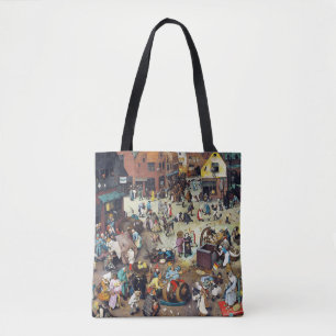 The Fight Between Carnival and Lent, Bruegel Tote Bag
